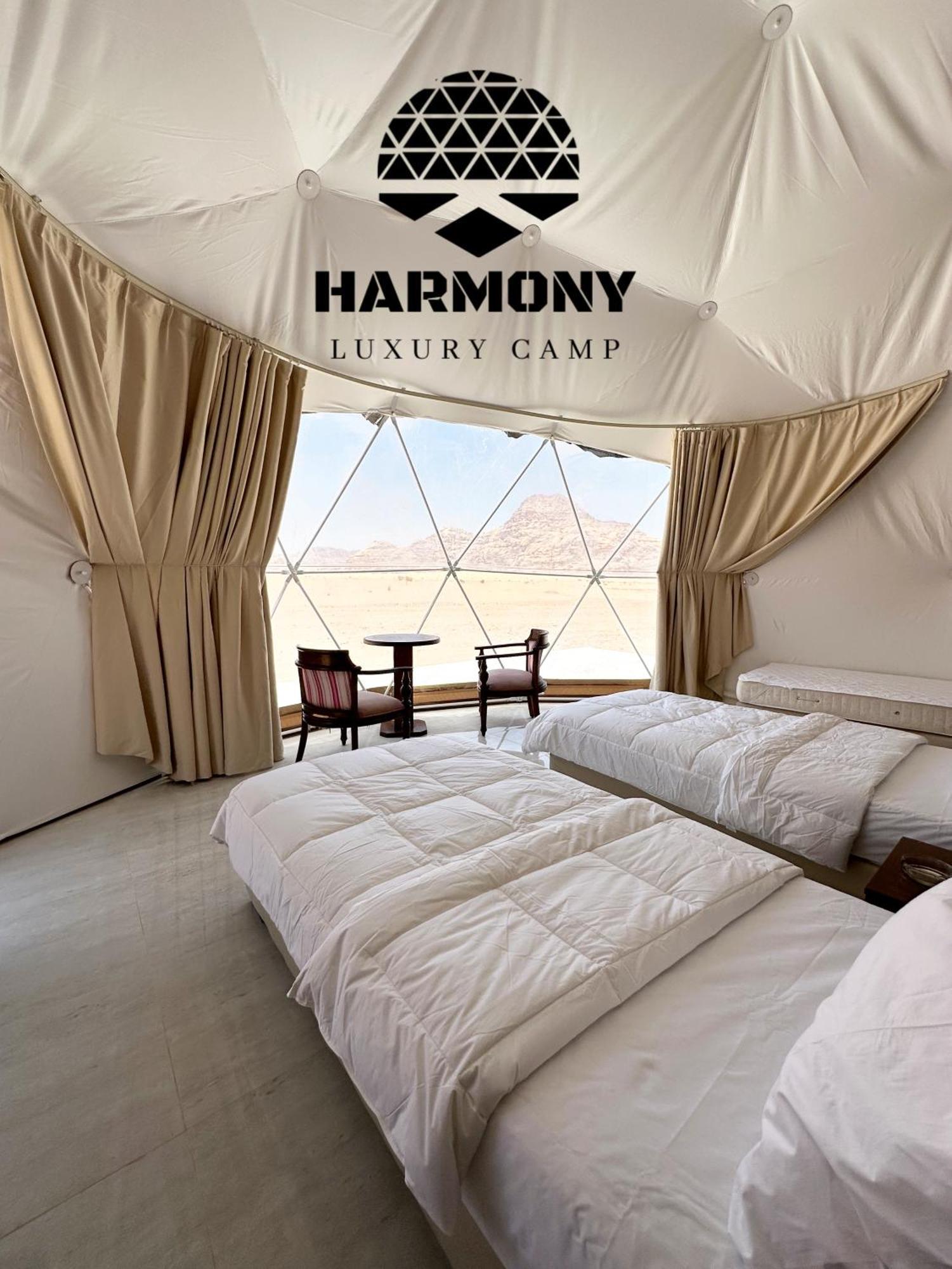 Harmony Luxury Camp Hotel Wadi Rum Bagian luar foto